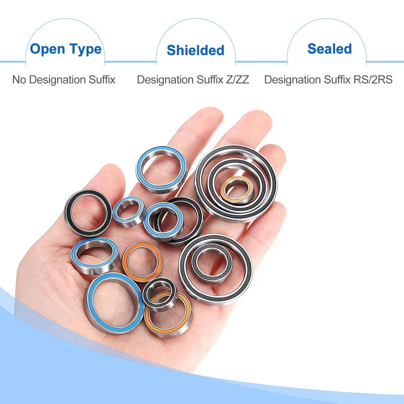 8pcs 6705-2RS Deep Groove Ball Bearings 25x32x4mm P6(ABEC3)
