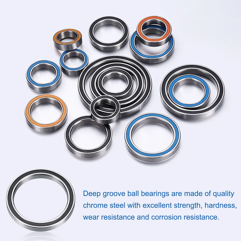 8pcs 6705-2RS Deep Groove Ball Bearings 25x32x4mm P6(ABEC3)
