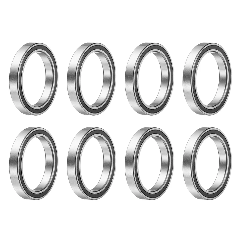 8pcs 6704-2RS Deep Groove Ball Bearings 20x27x4mm, P6(ABEC3)
