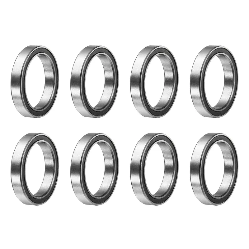 8pcs 6703-2RS Deep Groove Ball Bearings 17x23x4mm P6(ABEC3)
