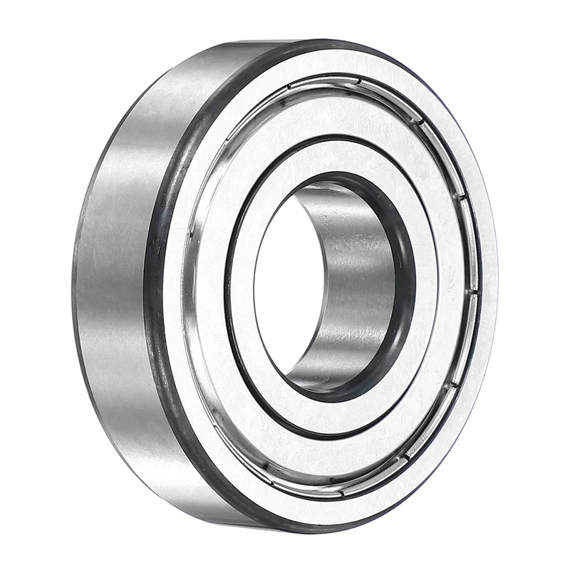 1Pcs 6306ZZ Deep Groove Ball Bearing, 30x72x19 mm Double Shielded Chrome Steel
