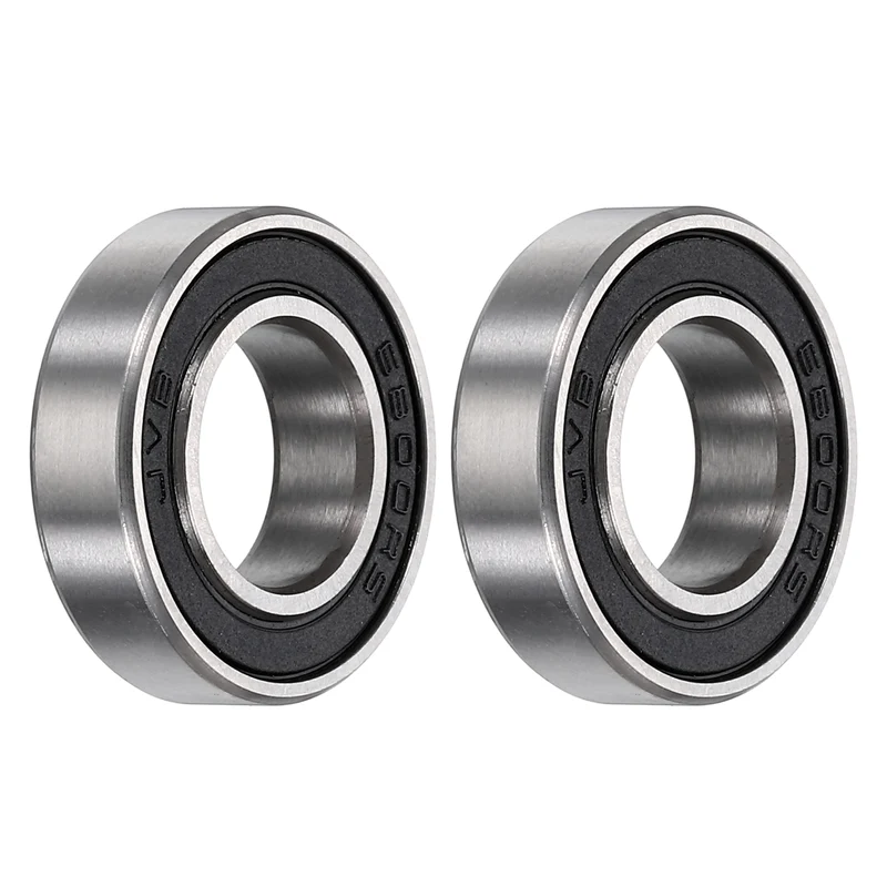 2Pcs 6800-2RS Deep Groove Ball Bearings 10x19x5mm ZV4 Level ABEC7 Precision