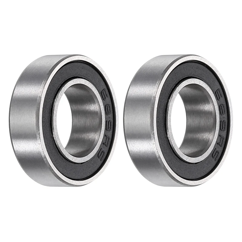 2Pcs 689-2RS Deep Groove Ball Bearings 9x17x5mm ZV4 Level ABEC7 Precision