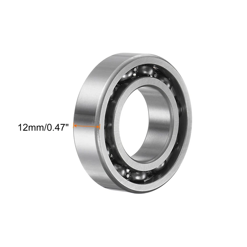 6005 Deep Groove Ball Bearing,4pcs 25x47x12mm C3 Open Type Bearings