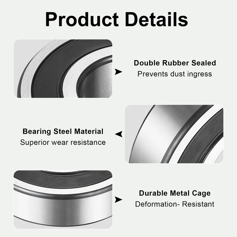 6915-2RS Deep Groove Ball Bearings 75x105x16mm ABEC3 Bearing