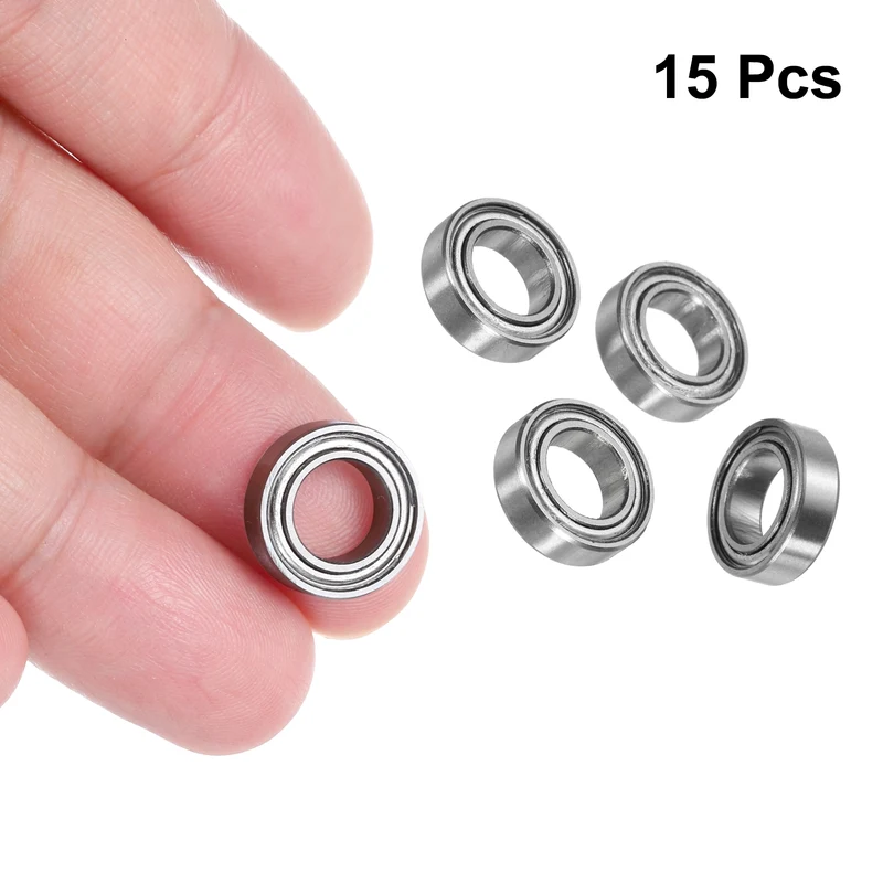 15pcs MR148ZZ Deep Groove Ball Bearings 8x14x4mm, P6 (ABEC 3)