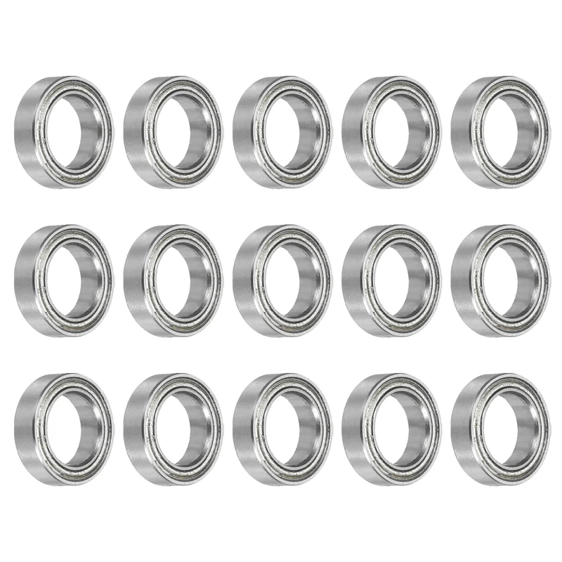 15pcs MR117ZZ Deep Groove Ball Bearings 7x11x3mm P6 (ABEC 3)