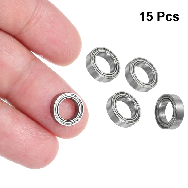 15pcs MR117ZZ Deep Groove Ball Bearings 7x11x3mm P6 (ABEC 3)