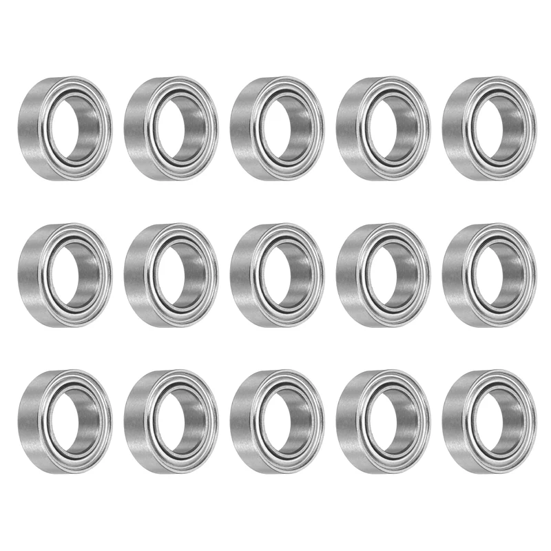15pcs MR106ZZ Deep Groove Ball Bearings 6x10x3mm, P6 (ABEC 3)