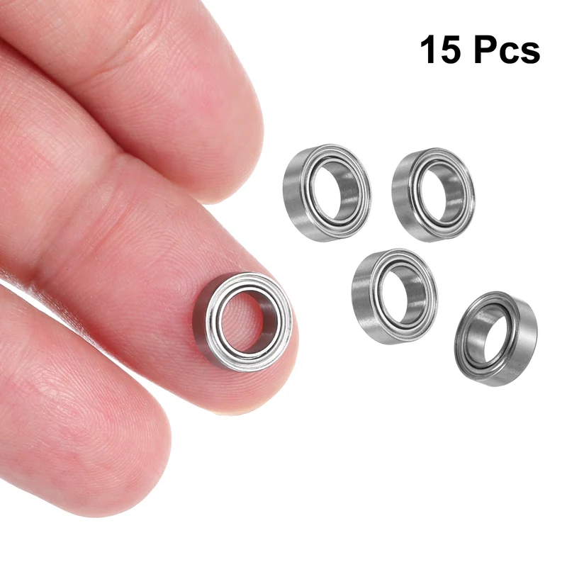 15pcs MR106ZZ Deep Groove Ball Bearings 6x10x3mm, P6 (ABEC 3)