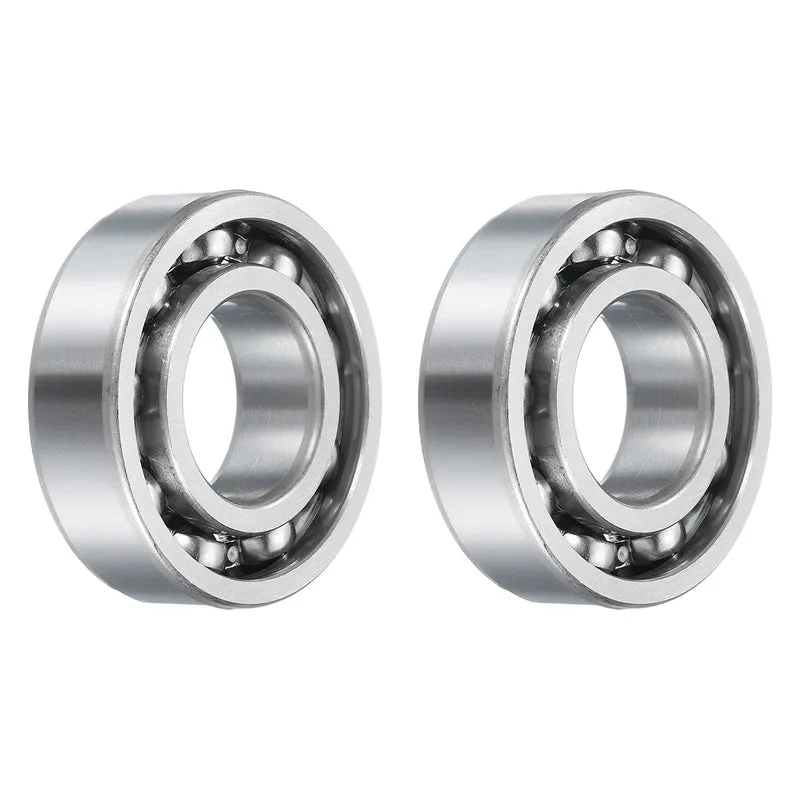 2pcs 6205 Deep Groove Ball Bearing 25x52x15mm C3 Open Type Bearings