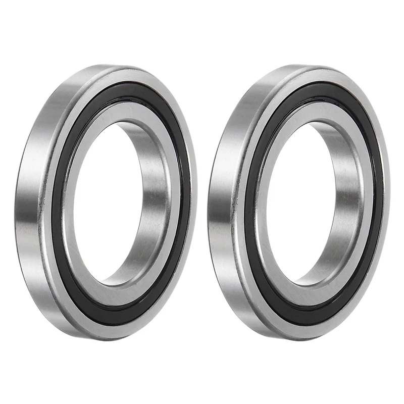 2pcs 16008-2RS Deep Groove Ball Bearing 40 x 68 x 9mm Z0 Double Sealed Bearing