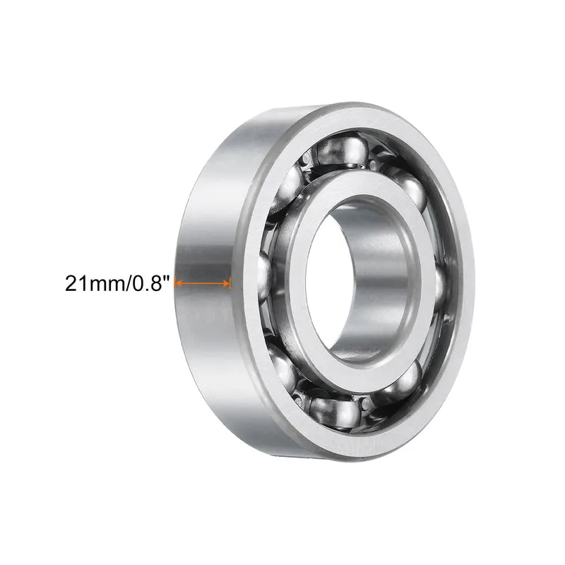 2pcs 6307 Deep Groove Ball Bearing, 35x80x21mm C3 Open Type Bearings
