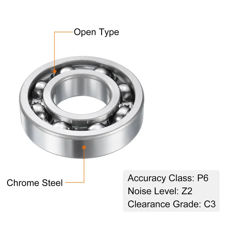 6310 Deep Groove Ball Bearing, 50x110x27mm C3 Open Type Bearings