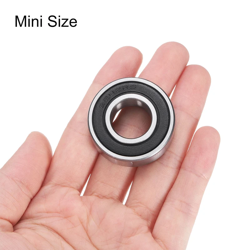 2pcs 6202/16-2RS Deep Groove Ball Bearings 16x35x11mm Chrome-Steel Bearing