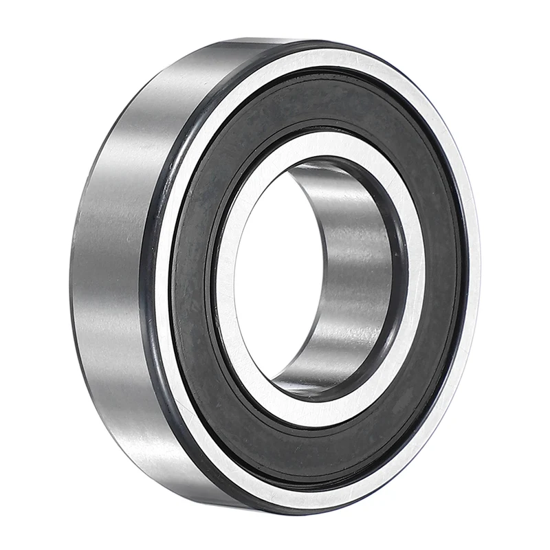 1Pcs 6206-2RS Deep Groove Ball Bearing, 30x62x16 mm Double Rubber Seal Bearing