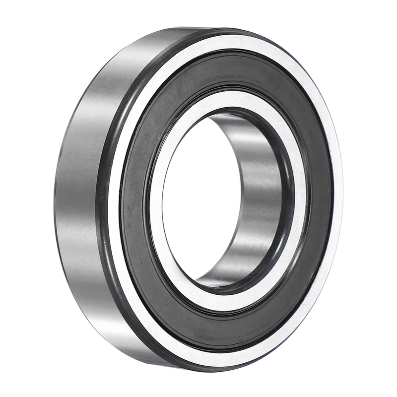 1Pcs 6208-2RS Deep Groove Ball Bearing, 40x80x18 mm Double Rubber Seal Bearing