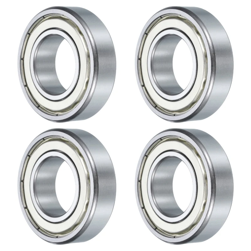 4 Pcs 60/22-2Z Deep Groove Ball Bearing, 22x44x12 mm Double Sealed Bearing Z3