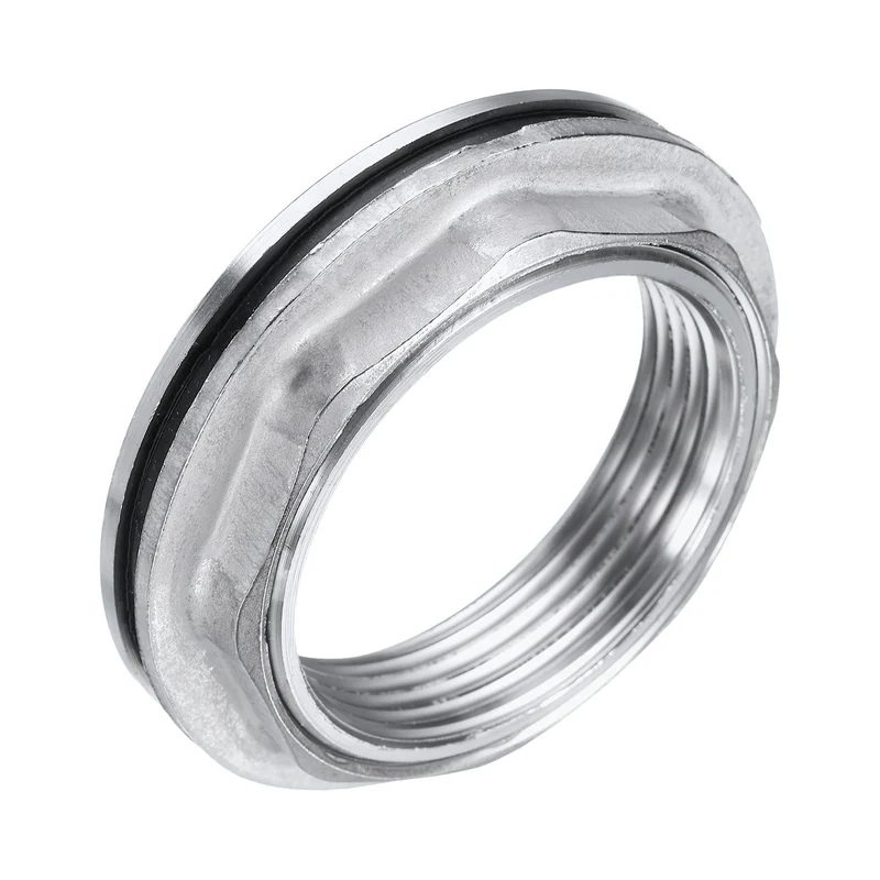 Bulkhead Fitting 1-1/2" Female 201 Stainless Steel Water Tank Connector