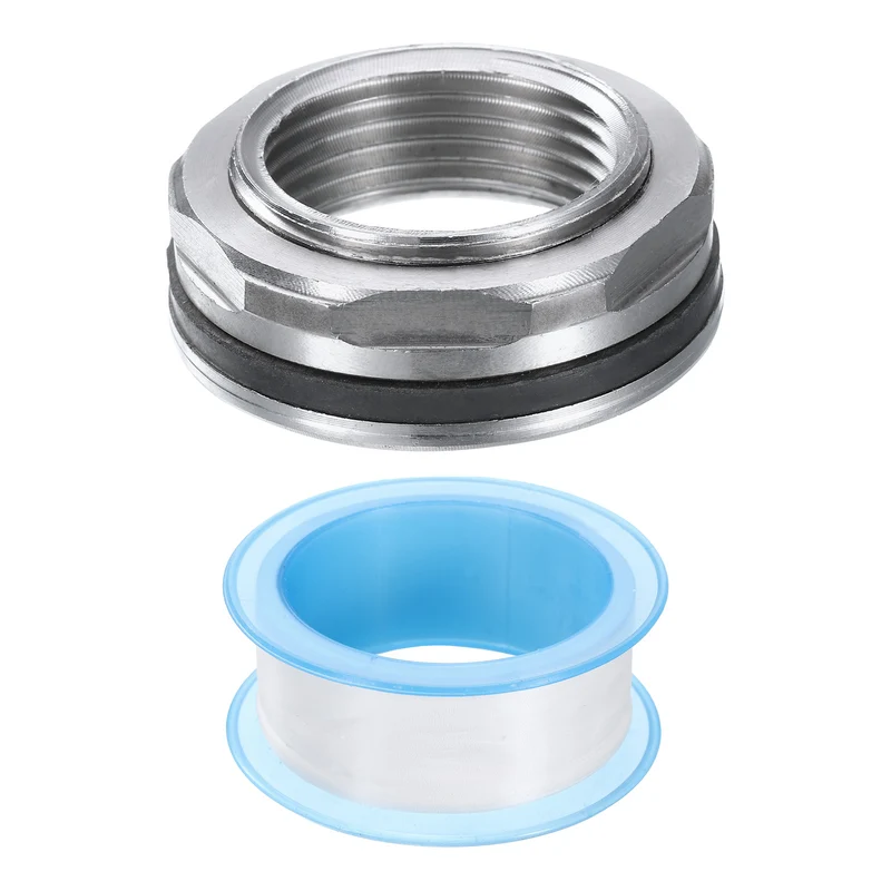 Bulkhead Fitting 3/4" Female 304 Stainless Steel Water Tank Connector