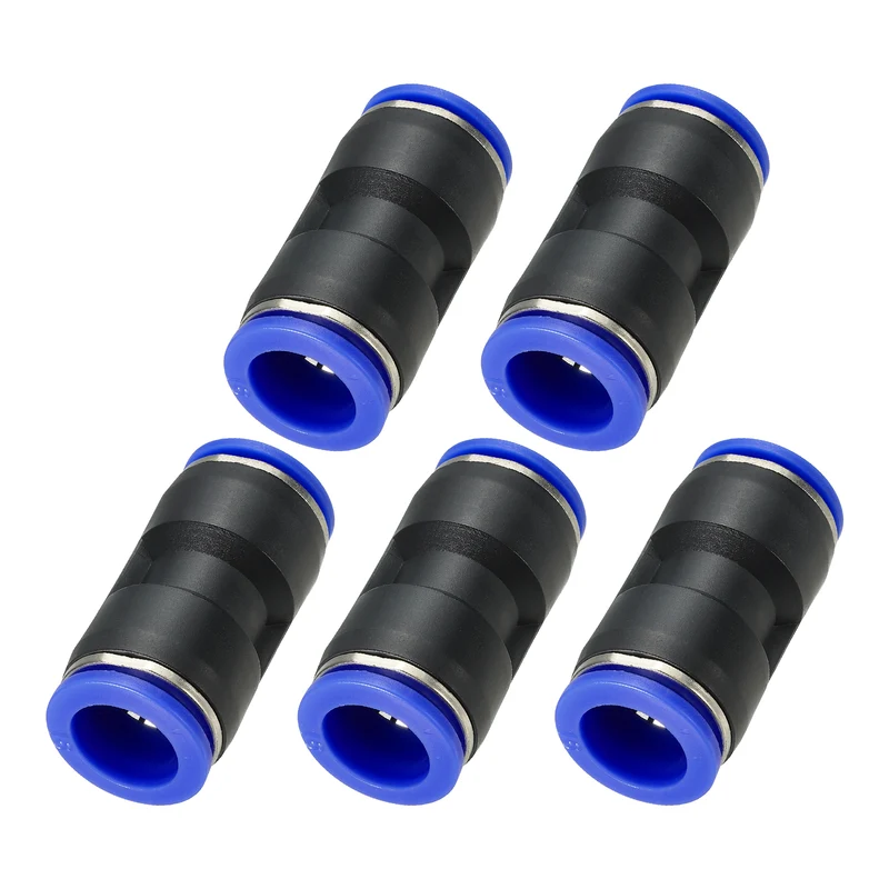 16 x 14mm Push to Connect Fitting Quick Release Pneumatic Connectors 5Pcs