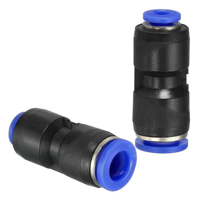 5/16 x 5/32" Push to Connect Fitting Quick Release Pneumatic Connectors 10Pcs
