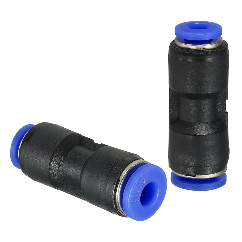 3/16 x 5/32" Push to Connect Fitting Quick Release Pneumatic Connectors 10Pcs