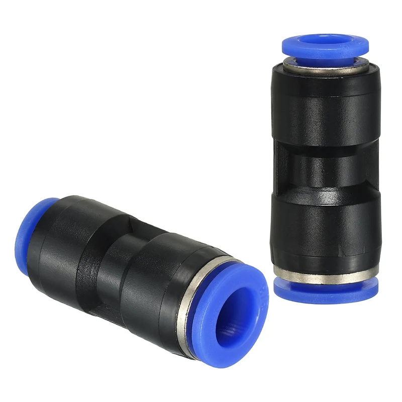 3/8 x 5/16" Push to Connect Fitting Quick Release Pneumatic Connectors 10Pcs