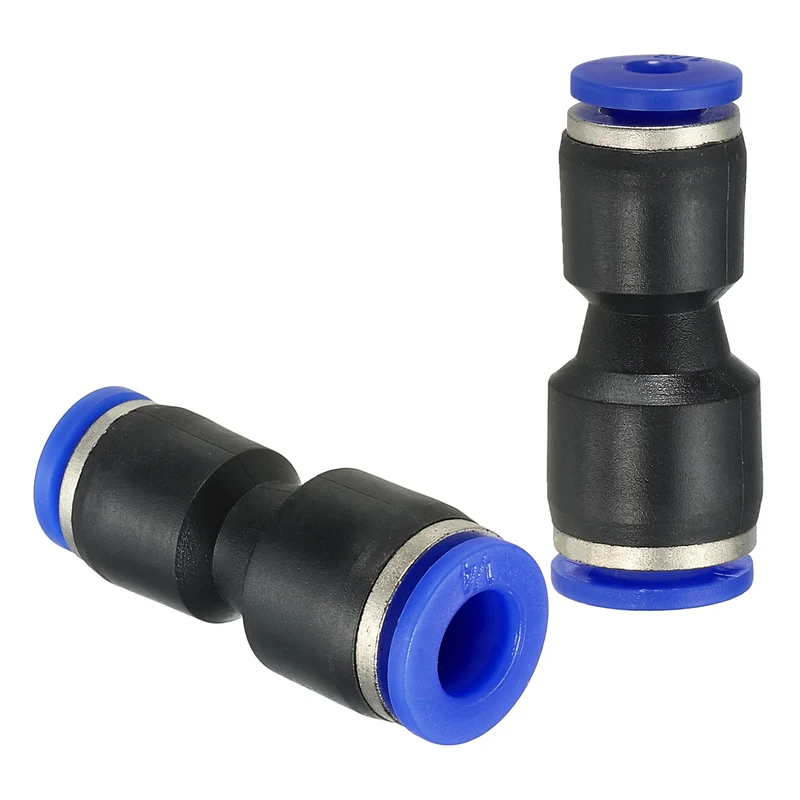 1/4 x 1/8" Push to Connect Fitting Quick Release Pneumatic Connectors 5Pcs