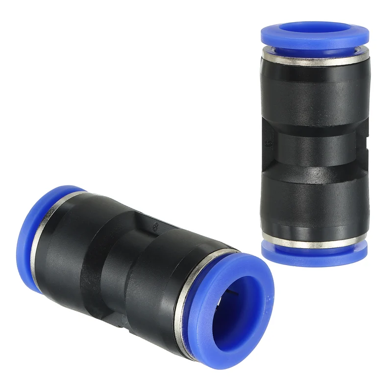 16mm Push to Connect Fitting Quick Release Pneumatic Connectors 5Pcs