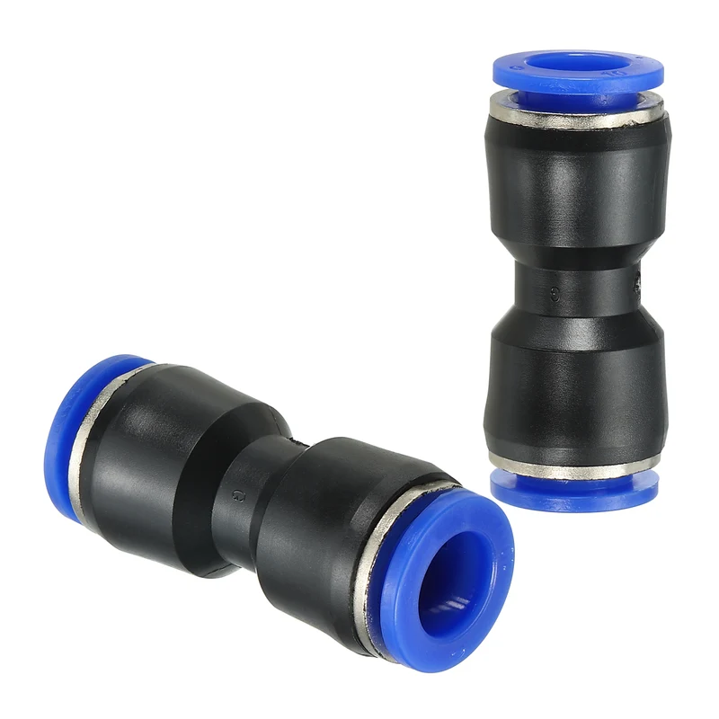 10mm Push to Connect Fitting Quick Release Pneumatic Connectors 5Pcs