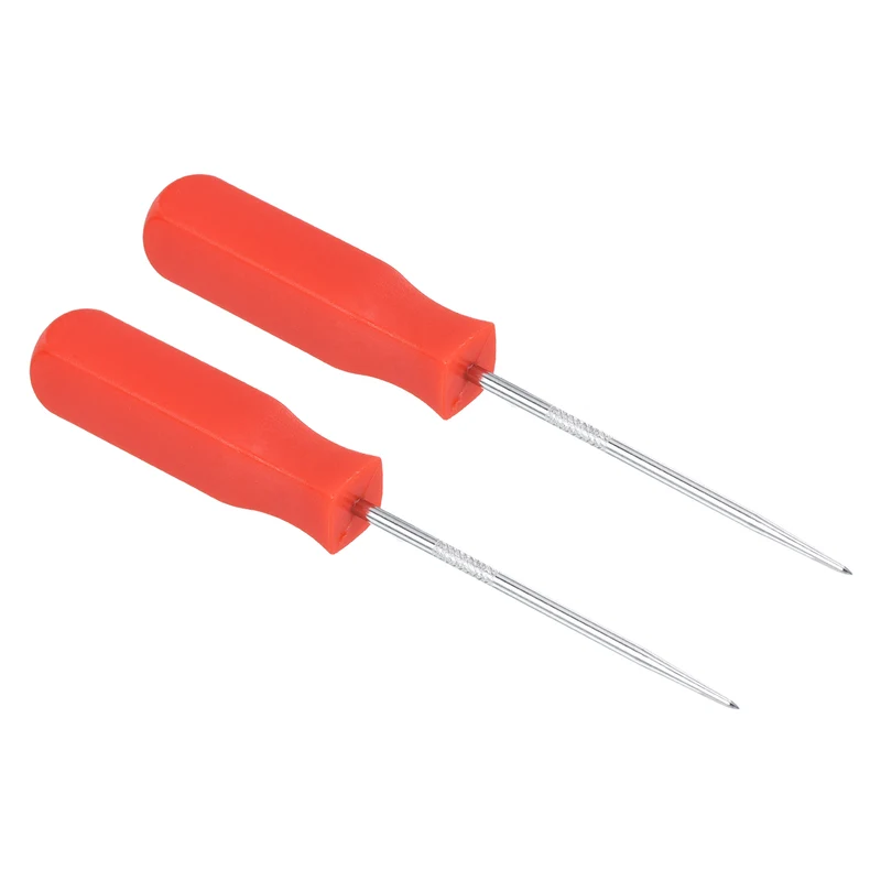 2pcs O-Ring Straight Pick 142mm Seal Gasket Precision Puller Remover Tool, Red