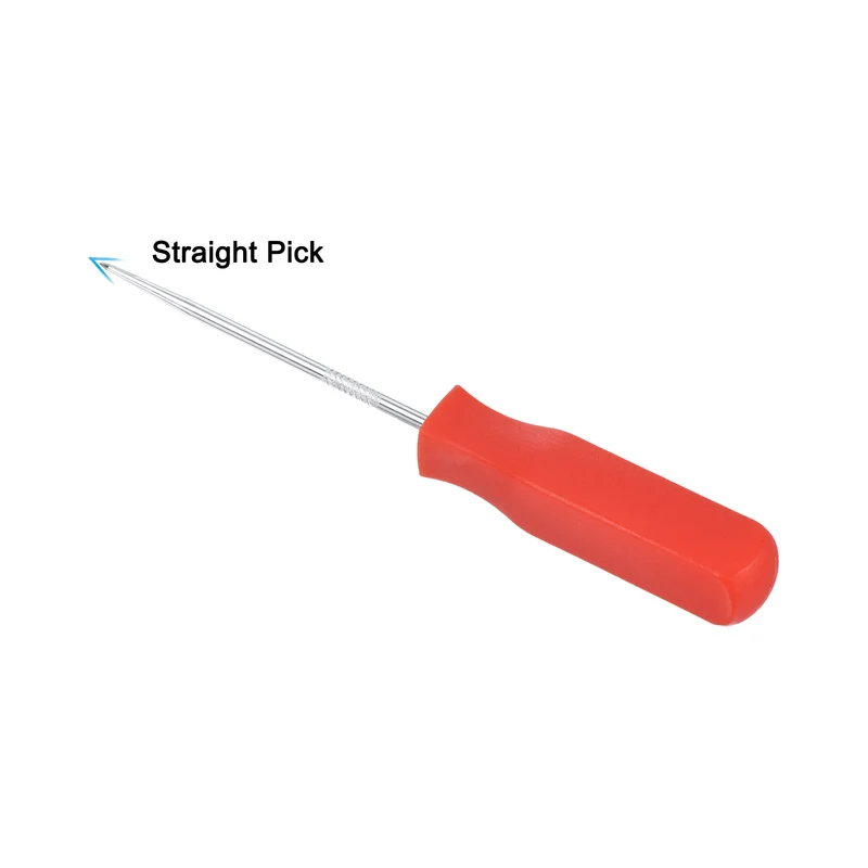 O-Ring Straight Pick 142mm Oil Seal Gasket Precision Puller Remover Tool, Red
