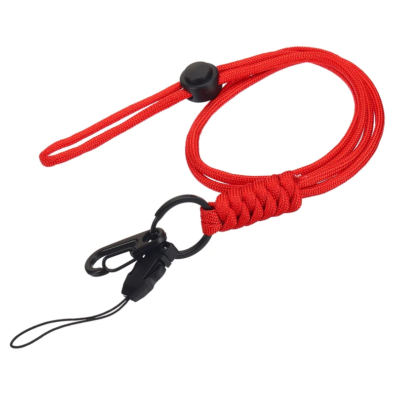 Neck Lanyard with Hook, Badge Lanyards Adjustable Long Strap ID Card Holder Keychains for Badge Holders
