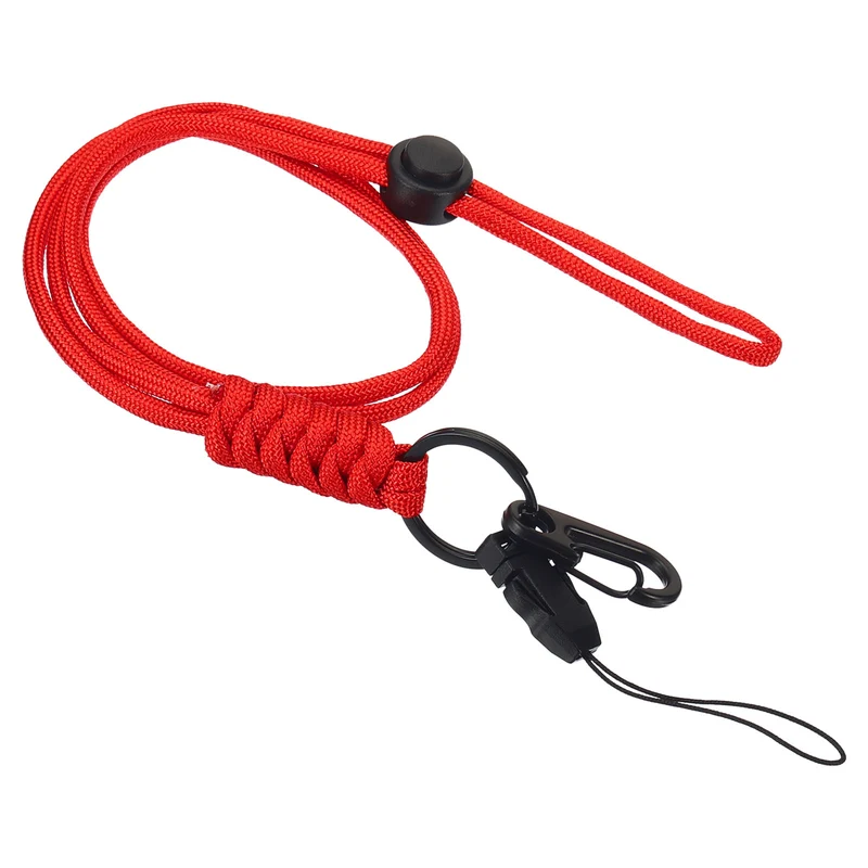 Neck Lanyard with Hook, Badge Lanyards Adjustable Long Strap ID Card Holder Keychains for Badge Holders