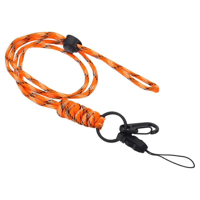 Neck Lanyard with Hook, Badge Lanyards Adjustable Long Strap ID Card Holder Keychains for Badge Holders