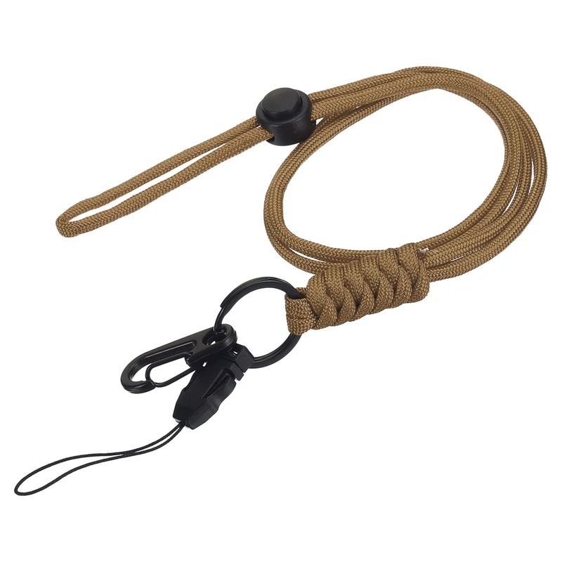 Neck Lanyard with Hook, Badge Lanyards Adjustable Long Strap ID Card Holder Keychains for Badge Holders