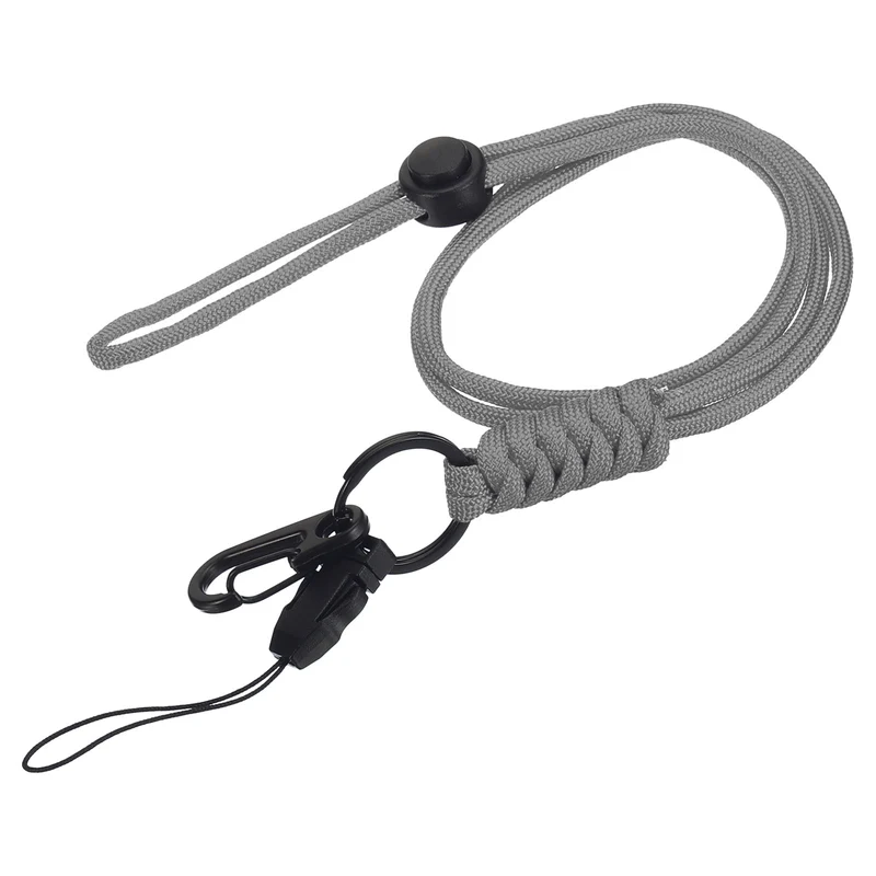 Neck Lanyard with Hook, Badge Lanyards Adjustable Long Strap ID Card Holder Keychains for Badge Holders