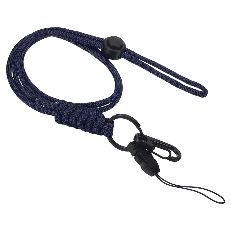Neck Lanyard with Hook, Badge Lanyards Adjustable Long Strap ID Card Holder Keychains for Badge Holders