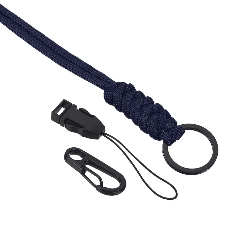 Neck Lanyard with Hook, Badge Lanyards Adjustable Long Strap ID Card Holder Keychains for Badge Holders