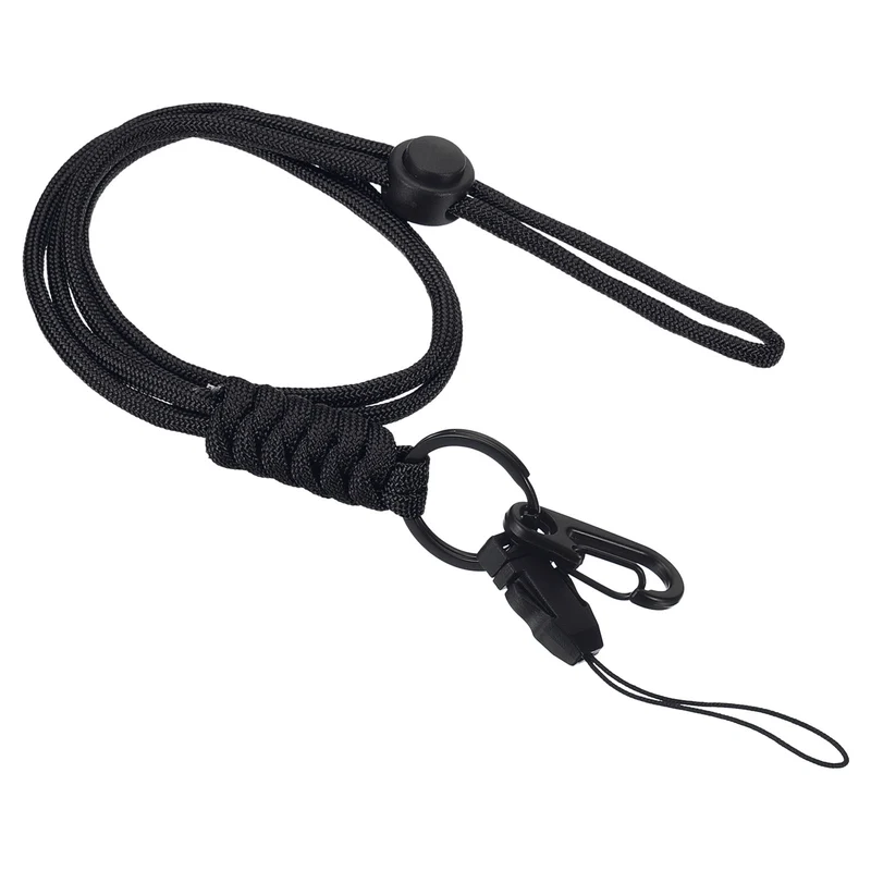 Neck Lanyard with Hook, Badge Lanyards Adjustable Long Strap ID Card Holder Keychains for Badge Holders