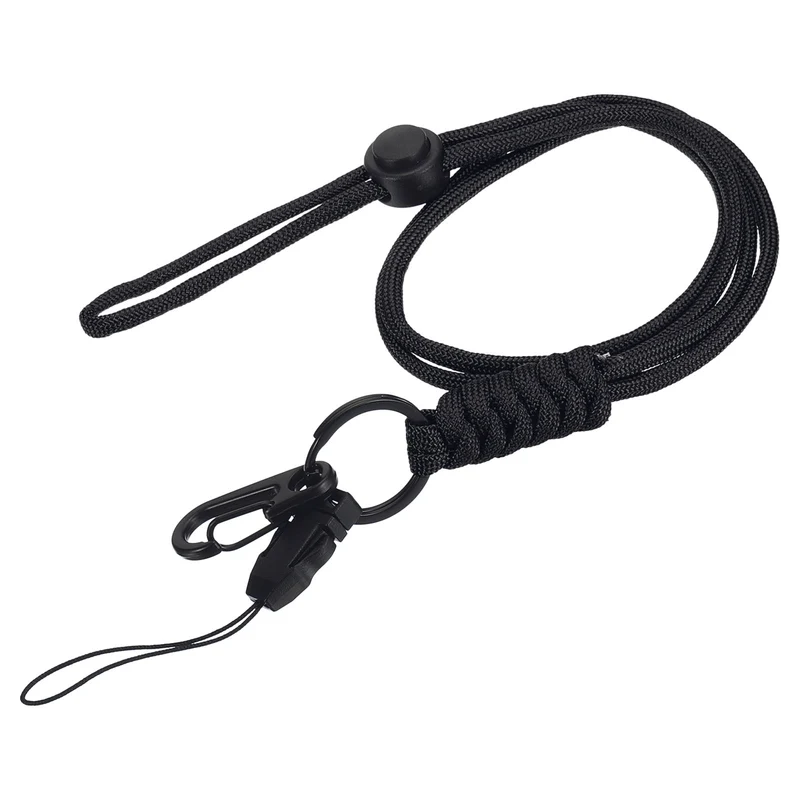Neck Lanyard with Hook, Badge Lanyards Adjustable Long Strap ID Card Holder Keychains for Badge Holders