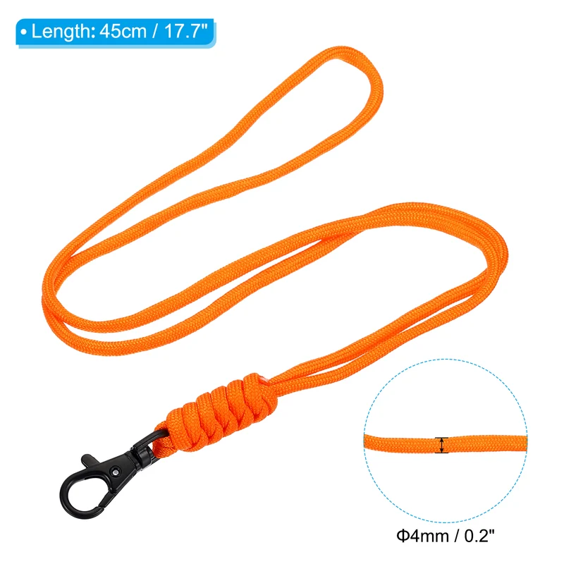 Neck Lanyard, Badge Lanyards Long Strap ID Card Holder Keychains for Badge Holders