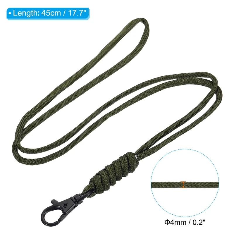 Neck Lanyard, Badge Lanyards Long Strap ID Card Holder Keychains for Badge Holders