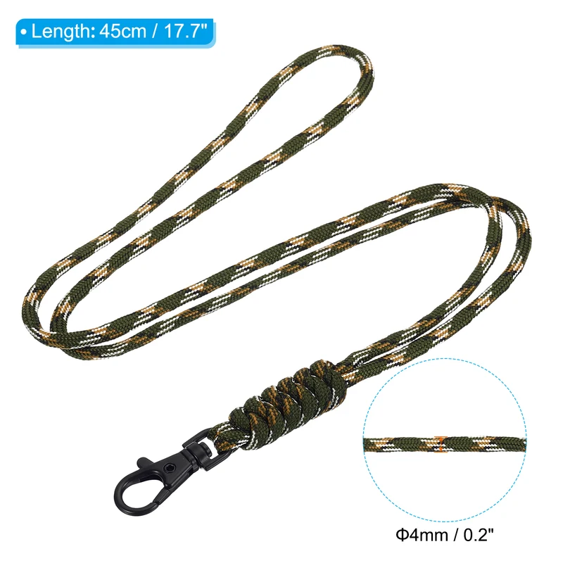 Neck Lanyard, Badge Lanyards Long Strap ID Card Holder Keychains for Badge Holders