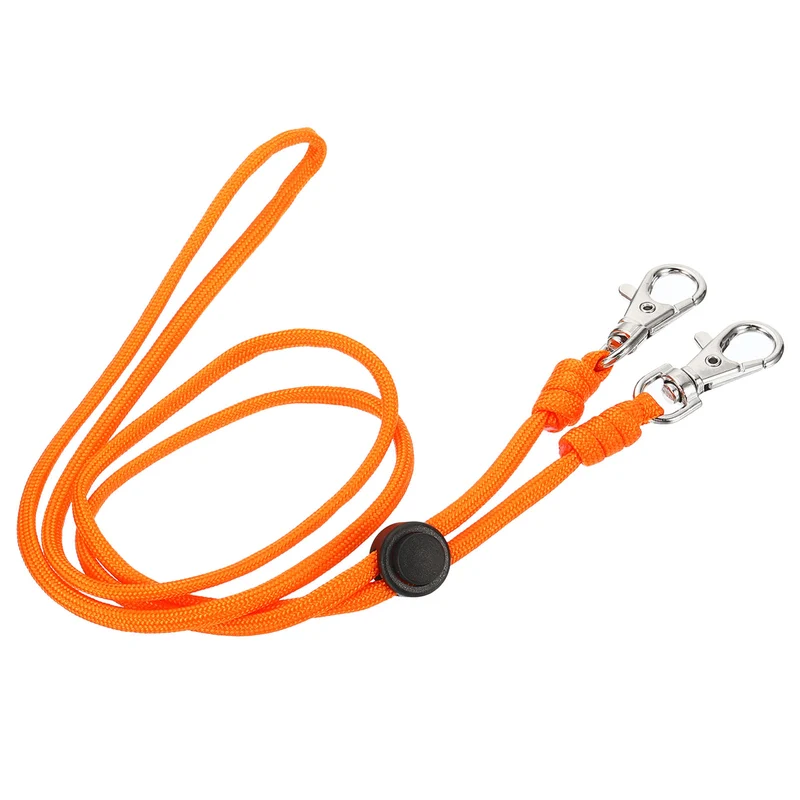 Neck Lanyard with Hook, Badge Lanyards Adjustable Long Strap ID Card Holder Keychains for Badge Holders