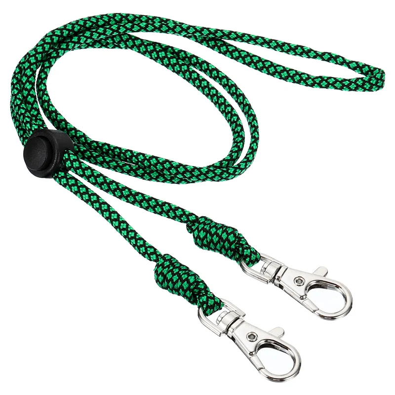 Neck Lanyard with Hook, Badge Lanyards Adjustable Long Strap ID Card Holder Keychains for Badge Holders