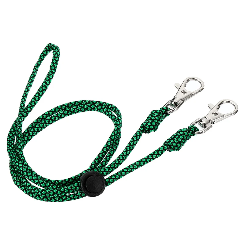 Neck Lanyard with Hook, Badge Lanyards Adjustable Long Strap ID Card Holder Keychains for Badge Holders