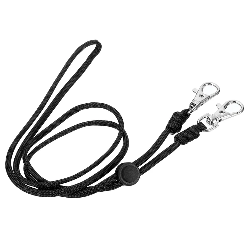 Neck Lanyard with Hook, Badge Lanyards Adjustable Long Strap ID Card Holder Keychains for Badge Holders