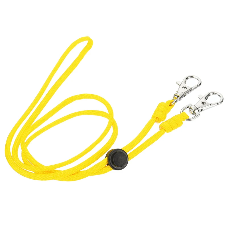 Neck Lanyard with Hook, Badge Lanyards Adjustable Long Strap ID Card Holder Keychains for Badge Holders